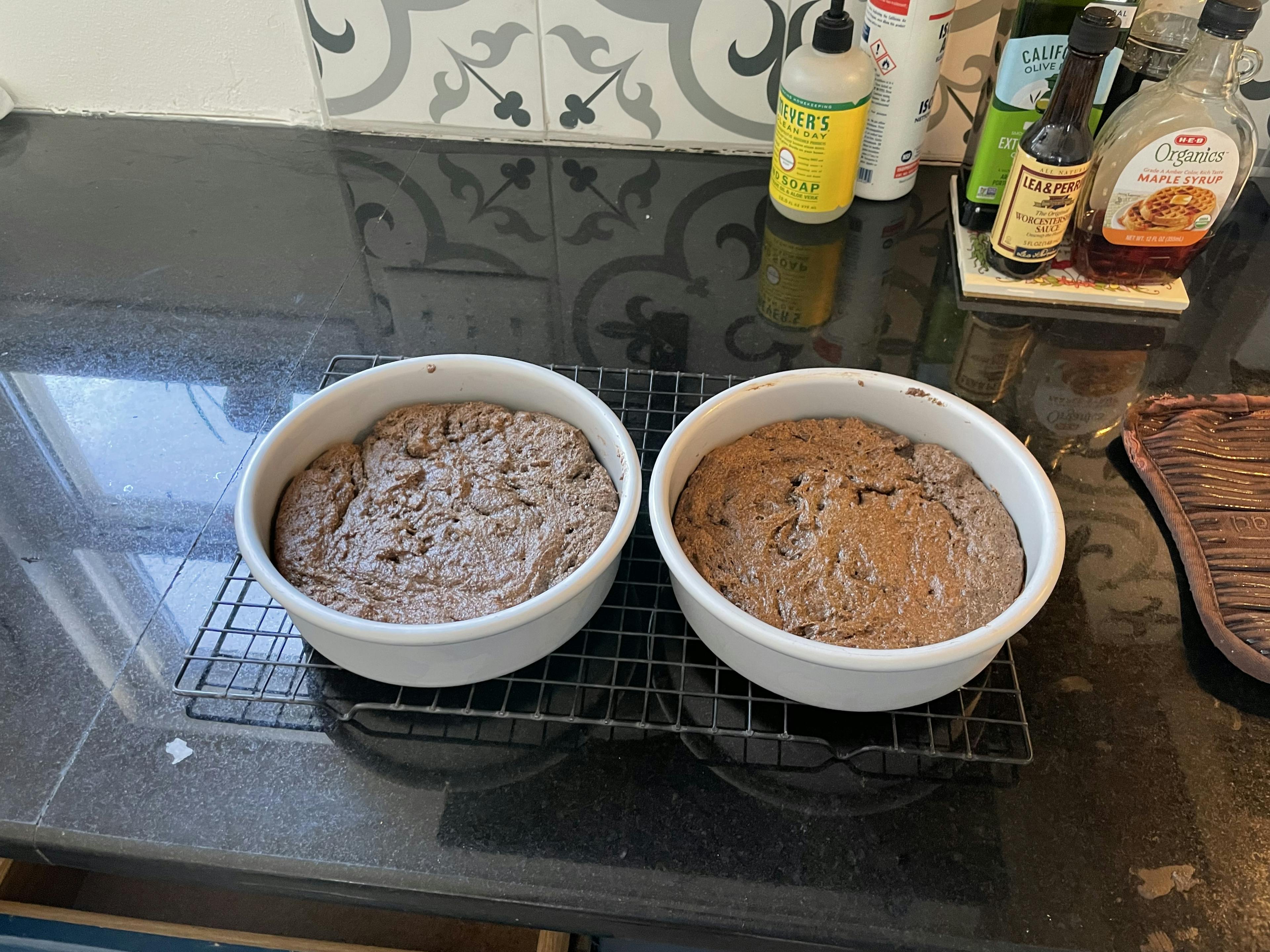 Two chocolate cakes- as tasty as next and Drupal 